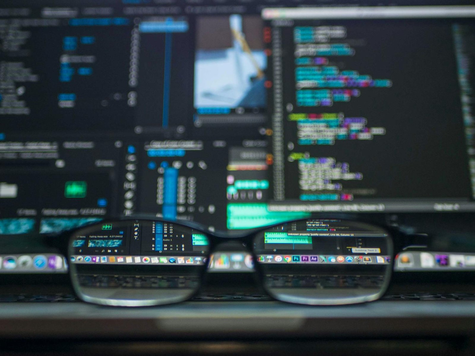 Developer working in a terminal deploying applications to a VPS